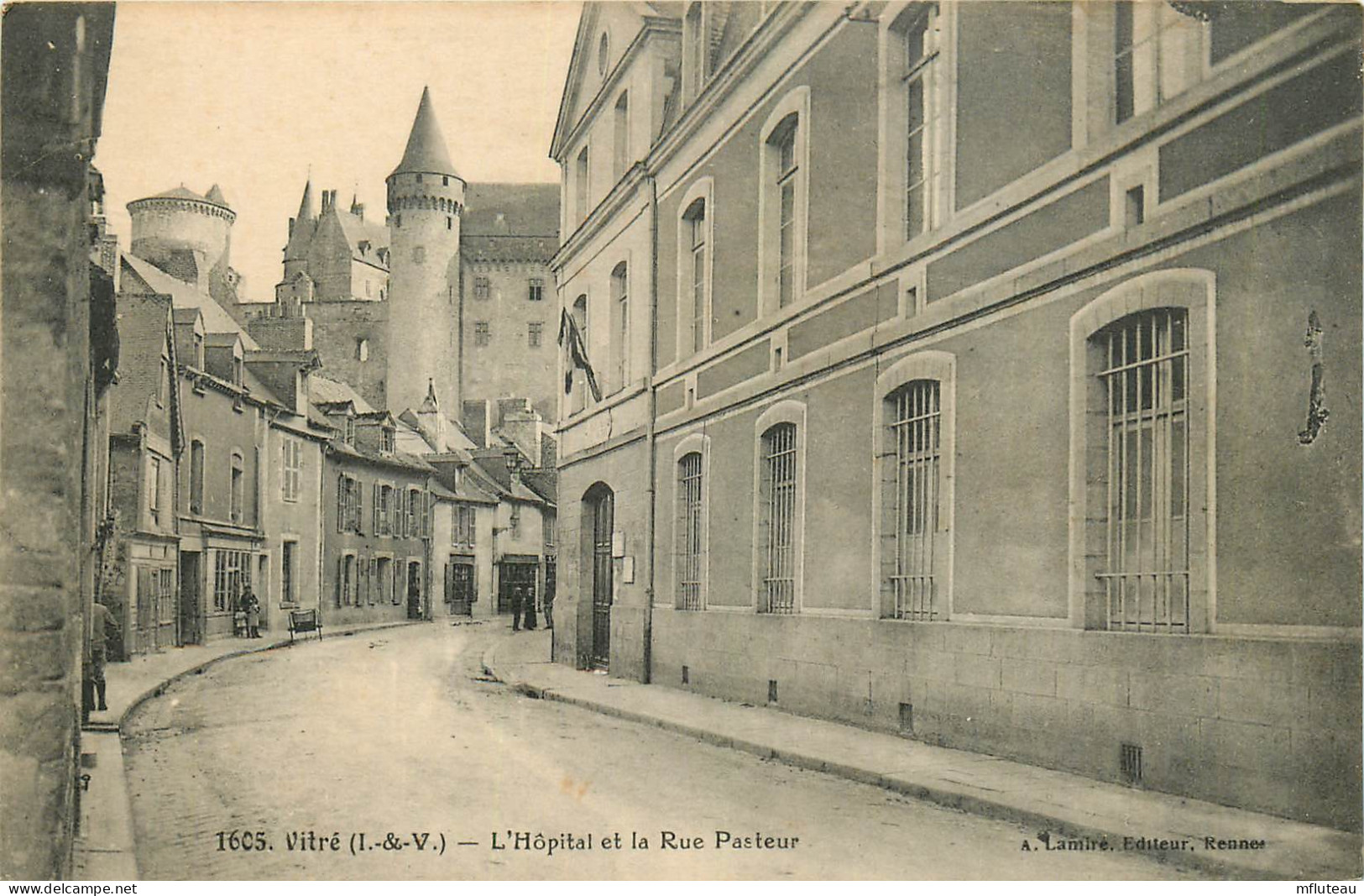 35* VITRE  Hopital Et Rue Pasteur      RL23,1242 - Vitre