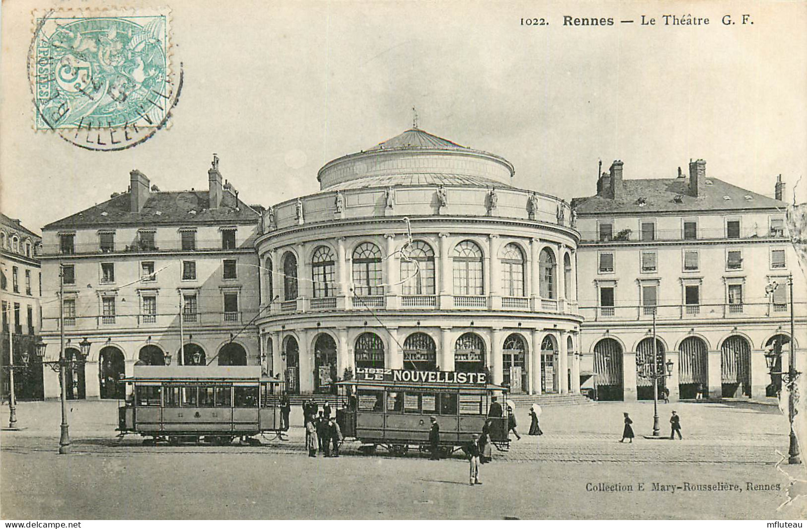 35* RENNES   Le Theatre   RL23,1216 - Rennes
