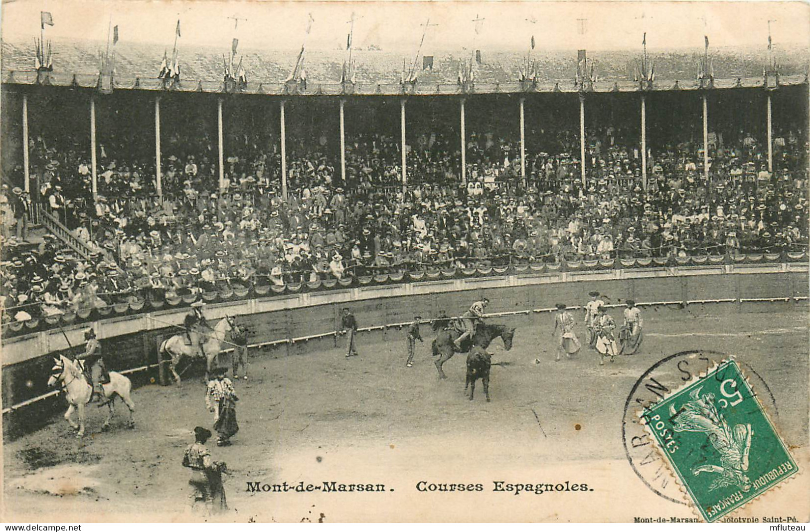 40* MONT DE MARSAN    Courses Espagnoles  RL23,1959 - Mont De Marsan