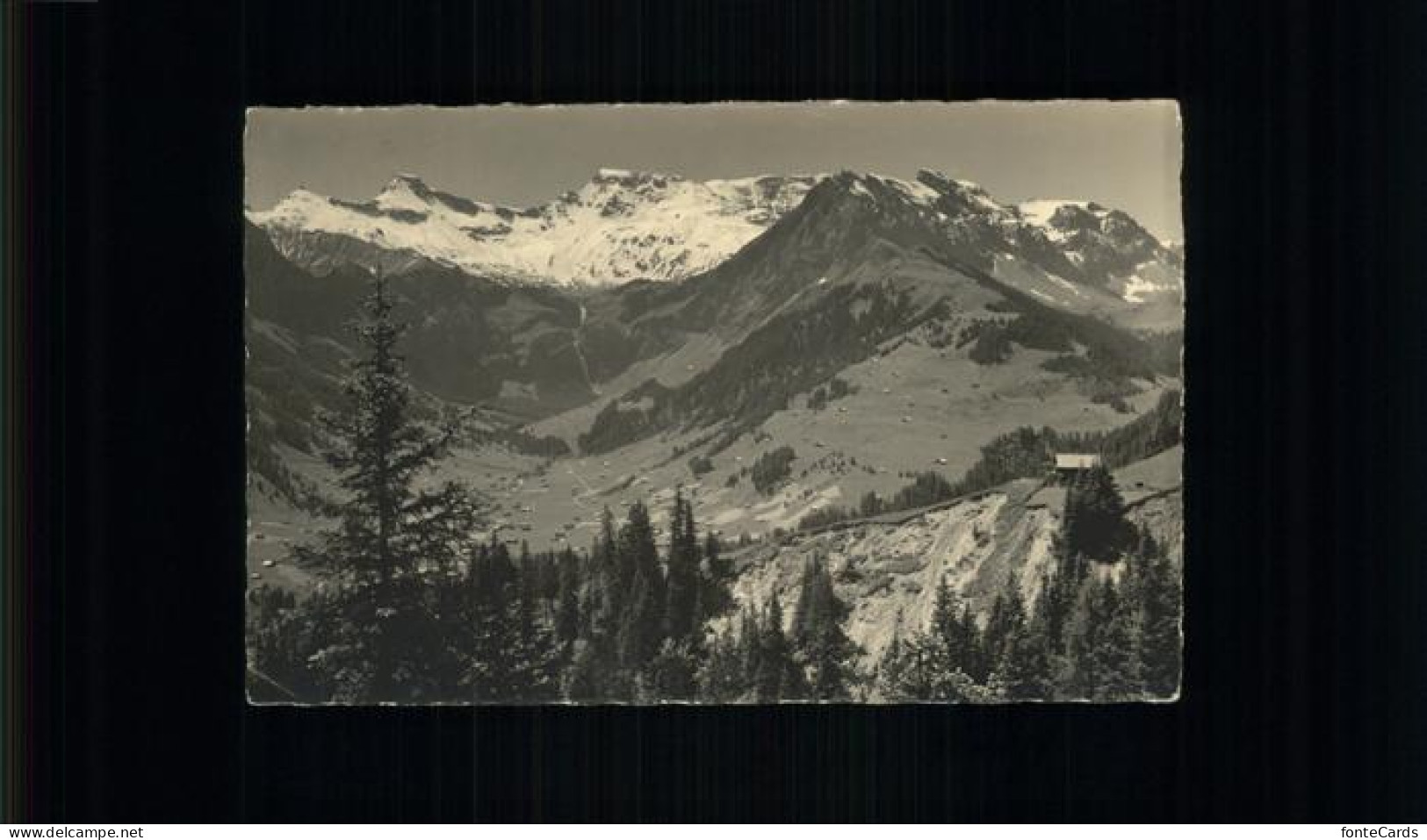 11337624 Adelboden Blick Vom Hoernliweg Sieghorn Wildstrubel Fizer Adelboden BE - Sonstige & Ohne Zuordnung