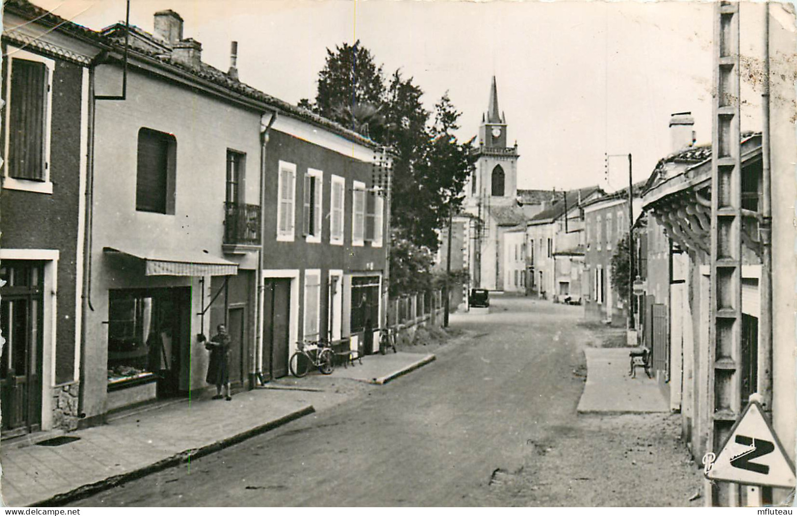 40* SAMADET  Rue Principale  (CPSM 9x14cm)      RL23,1932 - Autres & Non Classés