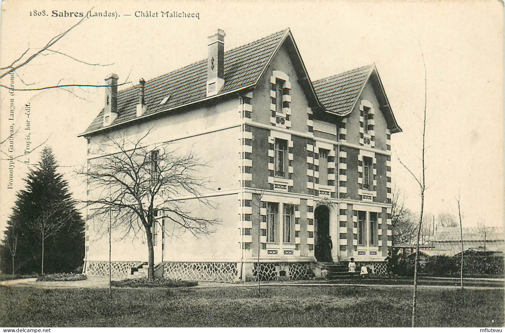 40* SABRES  Chalet   Malichecq     RL23,1934 - Sonstige & Ohne Zuordnung