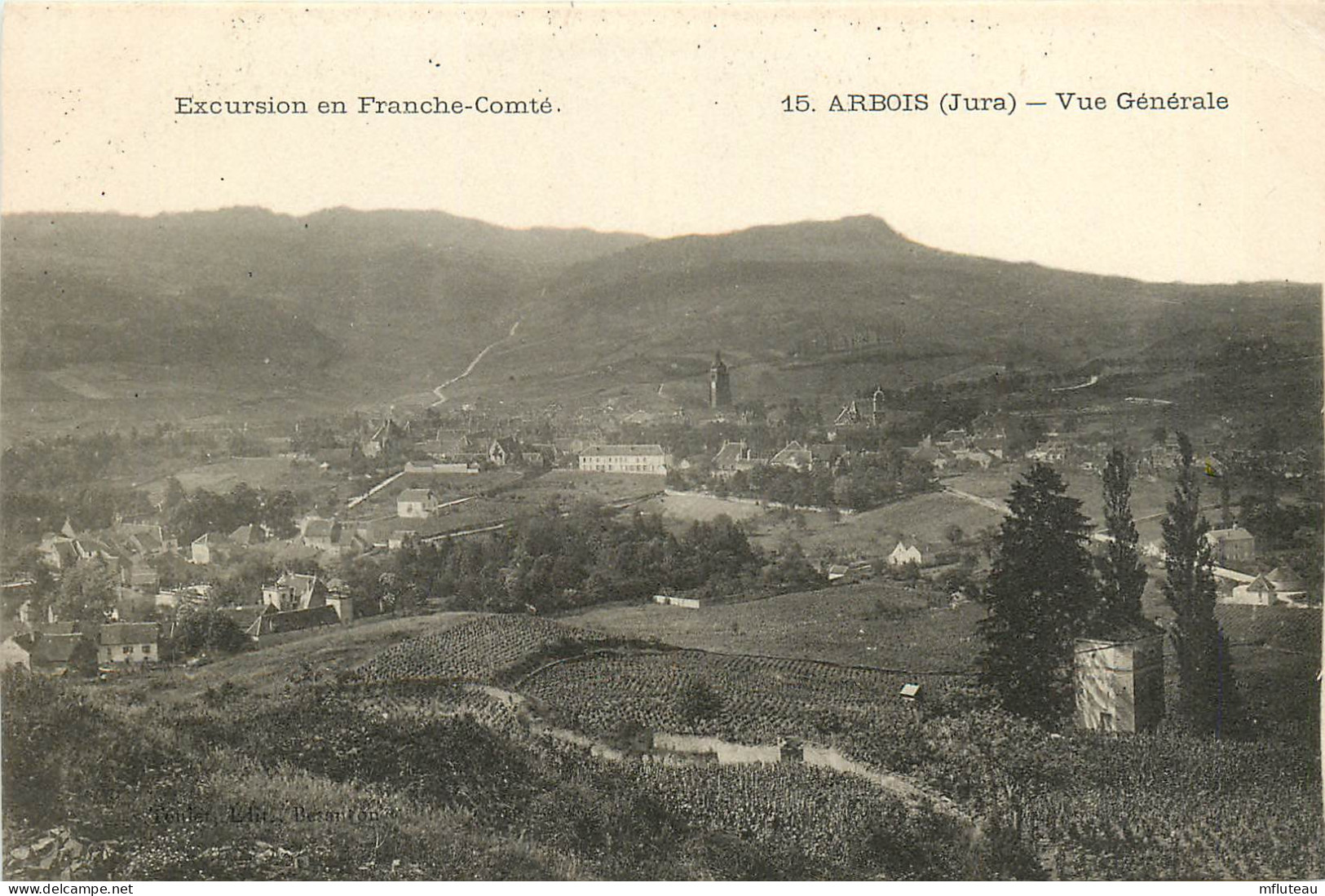 39* ARBOIS   Vue Generale       RL23,1906 - Arbois