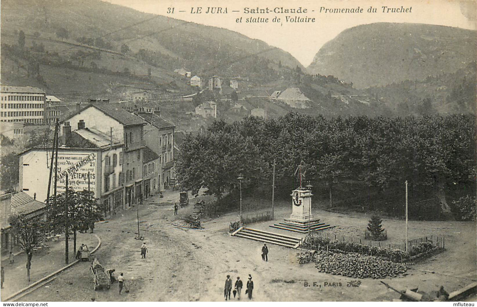 39* ST CLAUDE    Promenade Du Truchet    RL23,1895 - Saint Claude