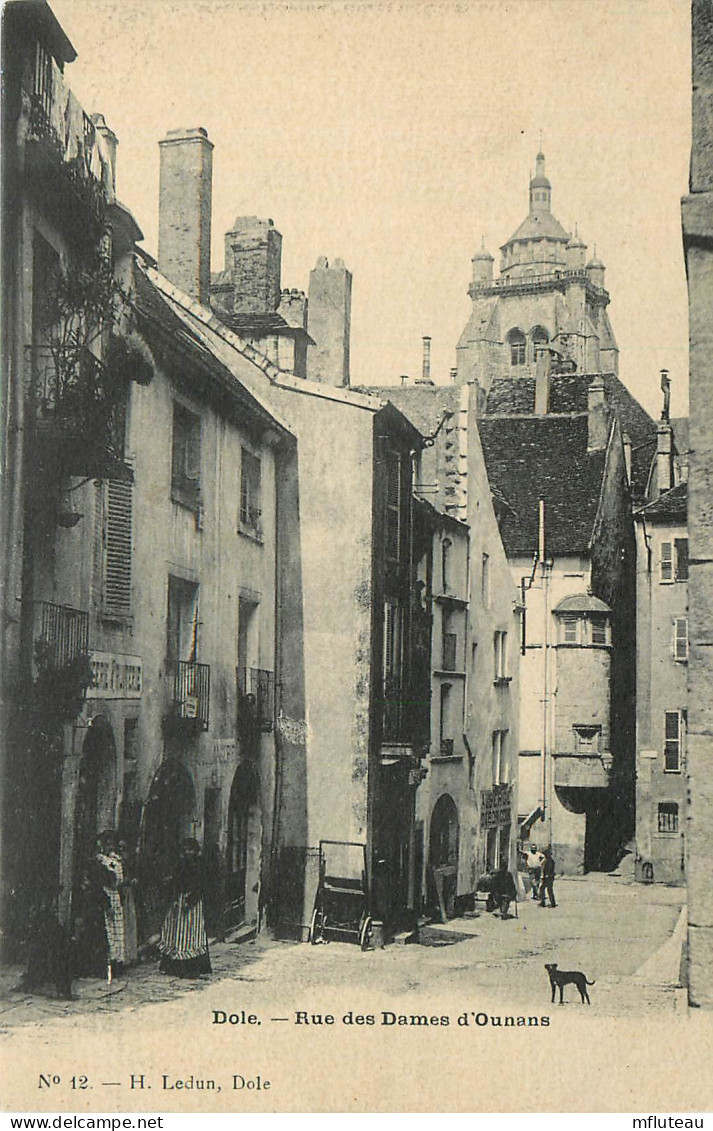 39* DOLE  Rue Des Dames D Ounans       RL23,1889 - Dole