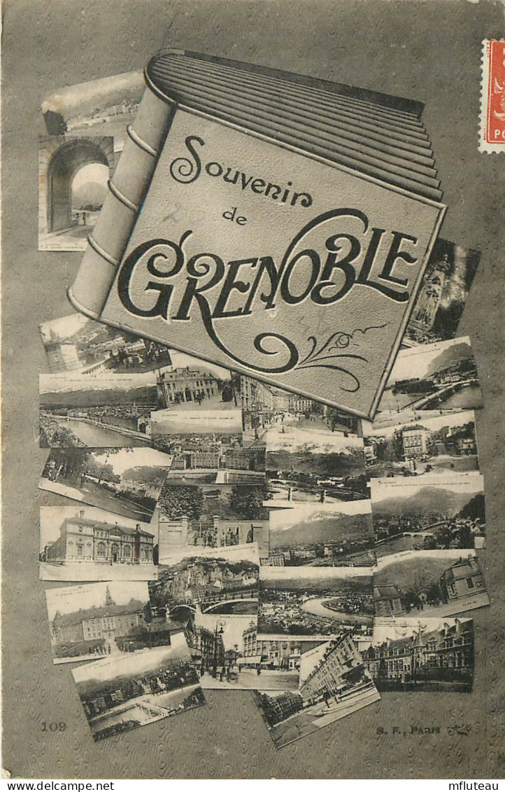 38* GRENOBLE    « souvenir »  Multi Vues    RL23,1770 - Grenoble