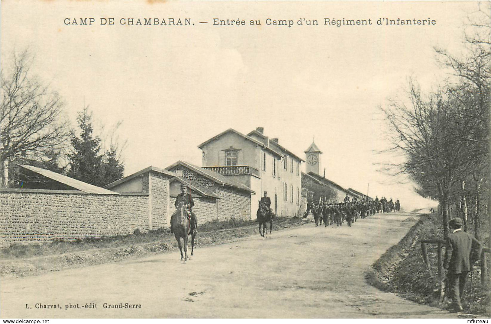 38* CHAMBARAN   Camp  Entree D Une Regiment D Infanterie   RL23,1744 - Barracks