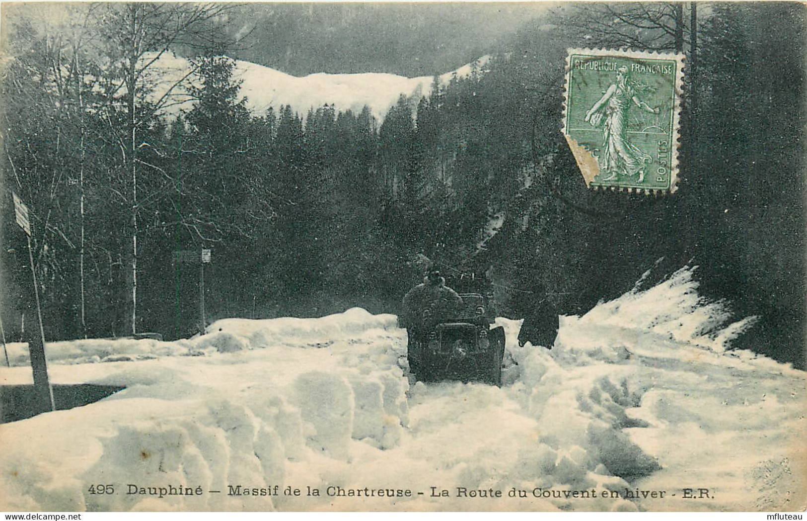 38* CHARTREUSE  Route Du Couvent En Hiver      RL23,1728 - Chartreuse