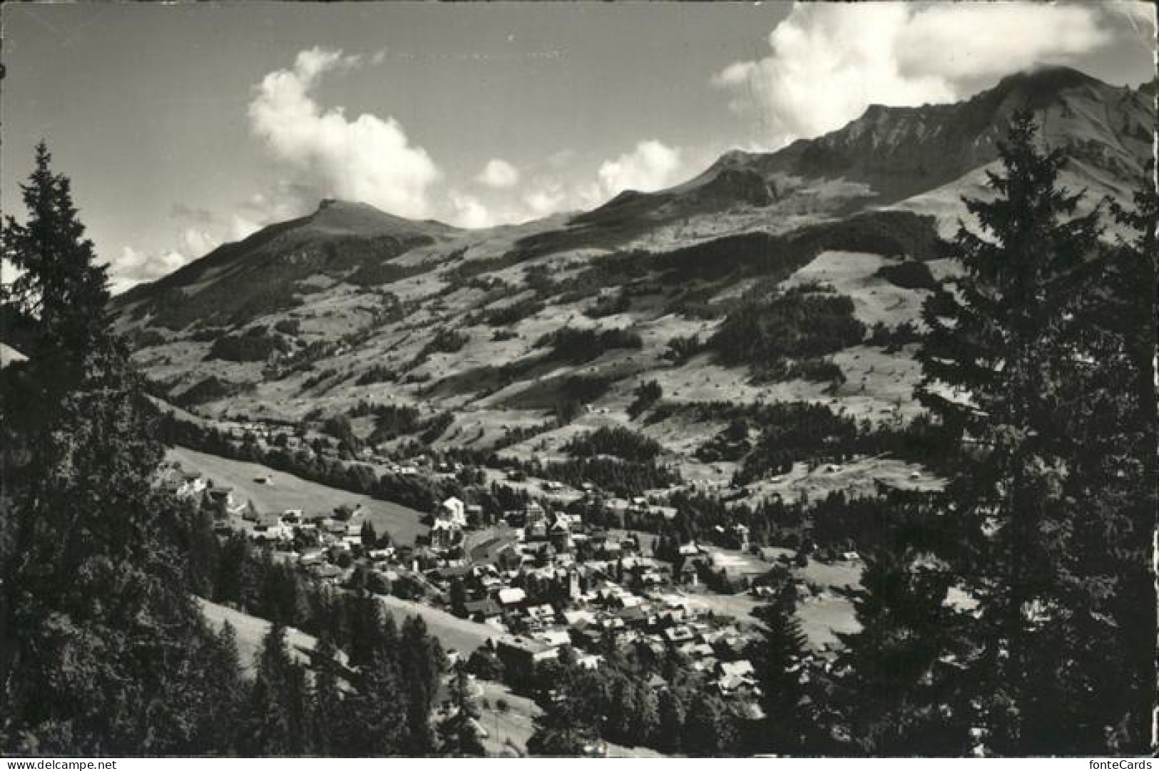 11337619 Adelboden Mit Blick Auf Elsighorn Bonderspitz Adelboden BE - Andere & Zonder Classificatie