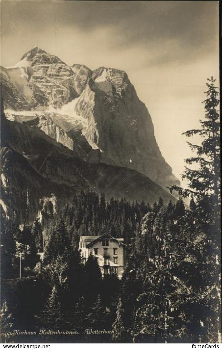 11337605 Wetterhorn Lauterbrunnen Kurhaus Kaltenbrunnen Wetterhorn Lauterbrunnen - Andere & Zonder Classificatie