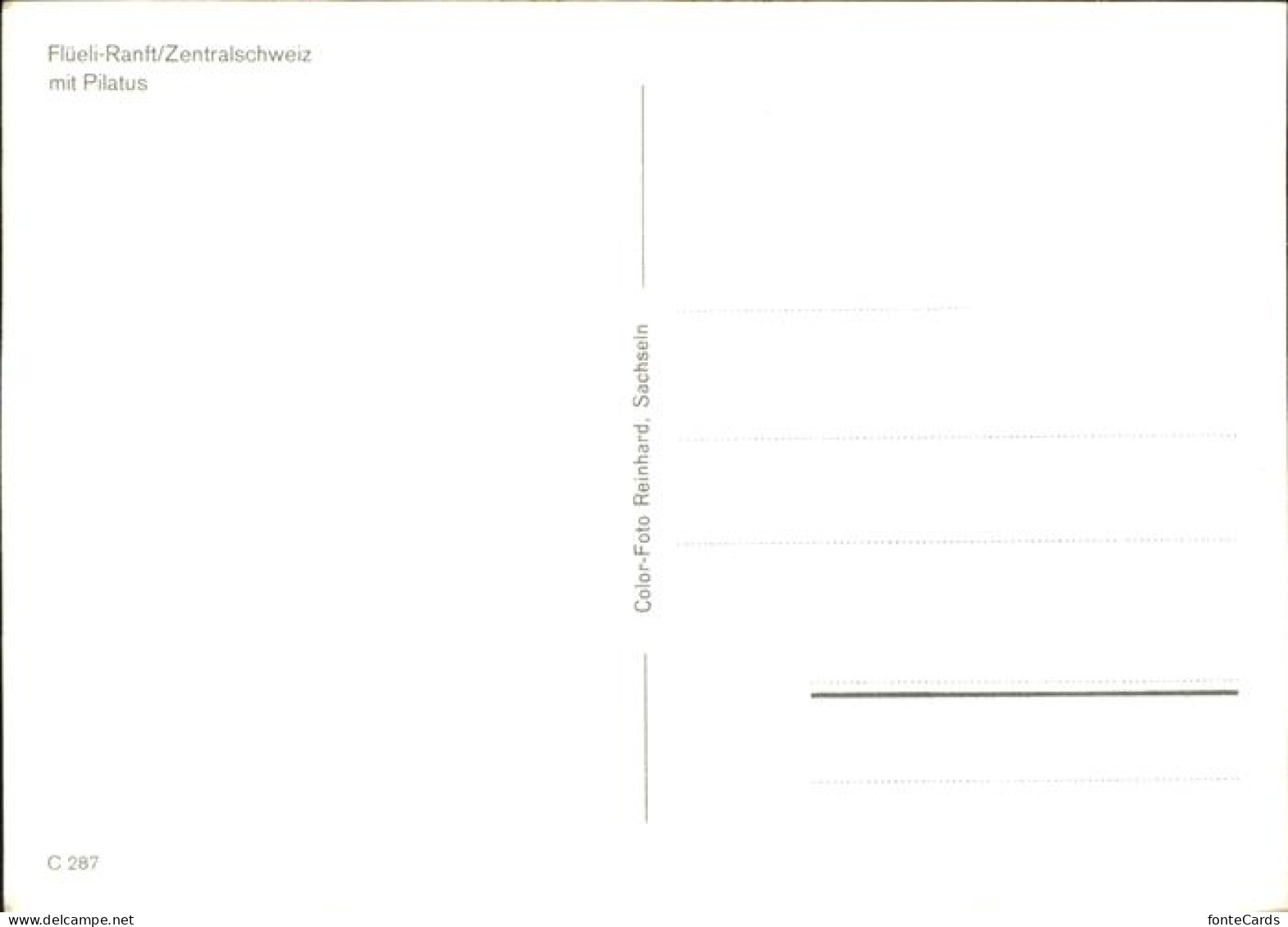 11337586 Flueeli-Ranft Ortsansicht Mit Pilatus Flueeli-Ranft - Andere & Zonder Classificatie