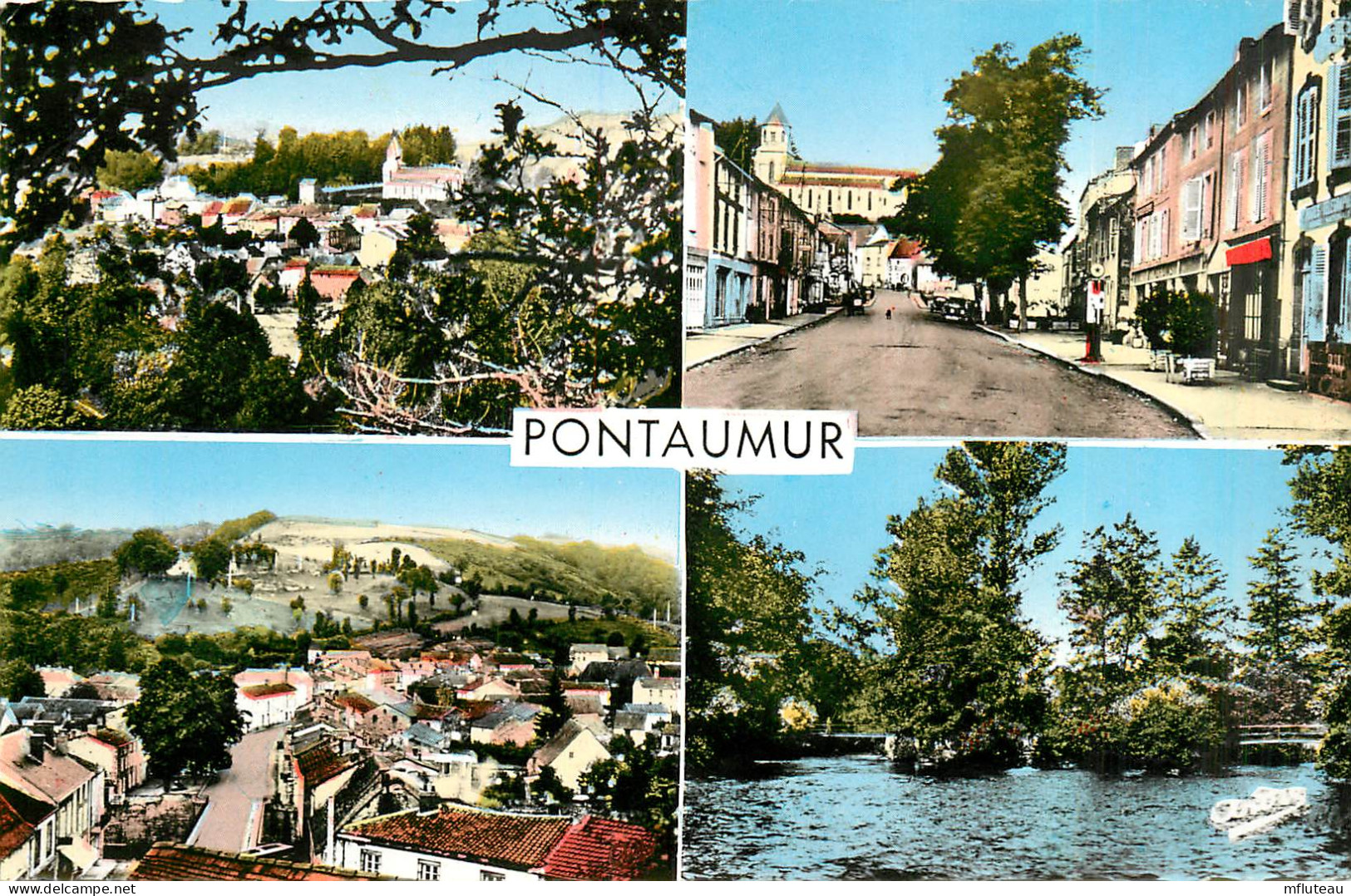 63* PONTAUMUR  Multi-vues (CPSM 9x14cm)        RL35.0533 - Autres & Non Classés