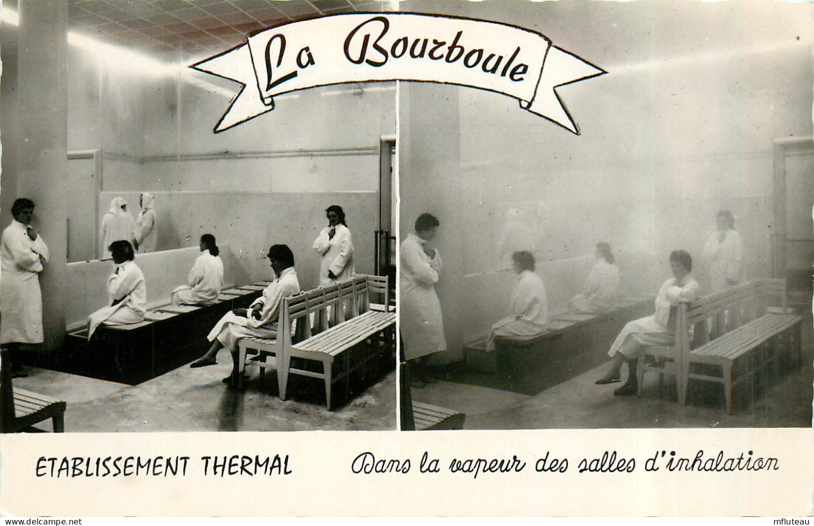 63* LA BOURBOULE  Vapeurs Salles D Inhalation    (CPSM 9x14cm)    RL35.0534 - La Bourboule