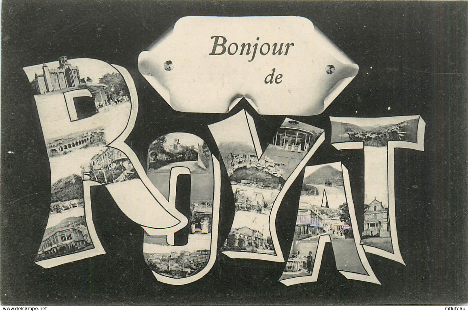 63* ROYAT  « bonjour »  Multi-vues        RL35.0498 - Royat