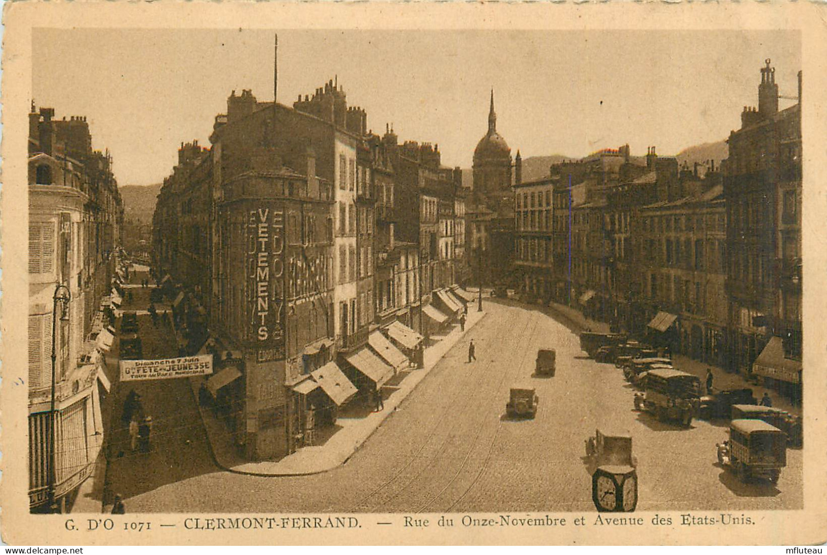 63* CLERMONT FERRAND    Rue Du Onze Novembre       RL35.0473 - Clermont Ferrand