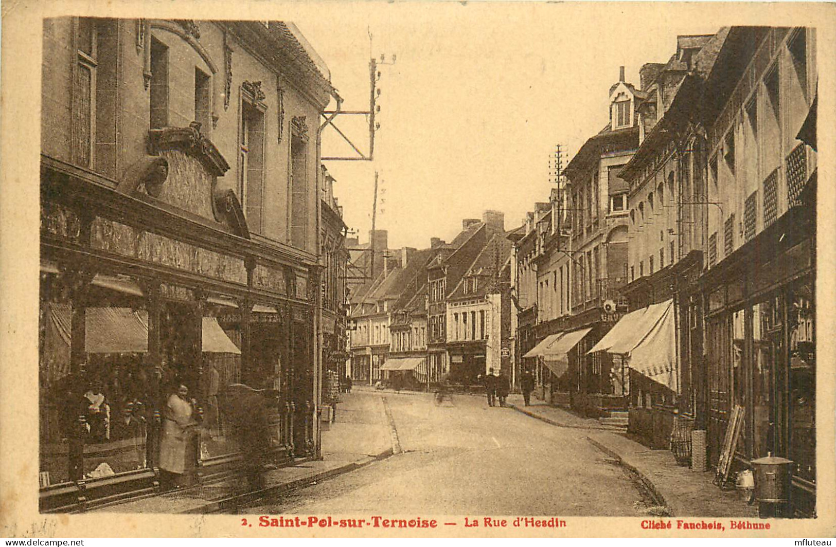 62* ST POL S/TERNOISE  Rue D Hesdin         RL35.0419 - Saint Pol Sur Ternoise