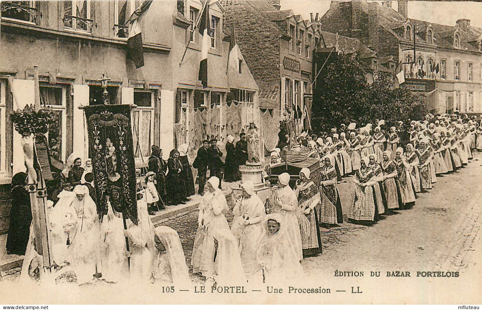 62* LE PORTEL  Une Procession          RL35.0401 - Le Portel