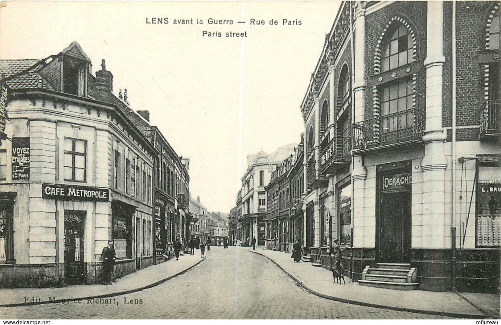 62* LENS   Rue De Paris         RL35.0376 - Lens