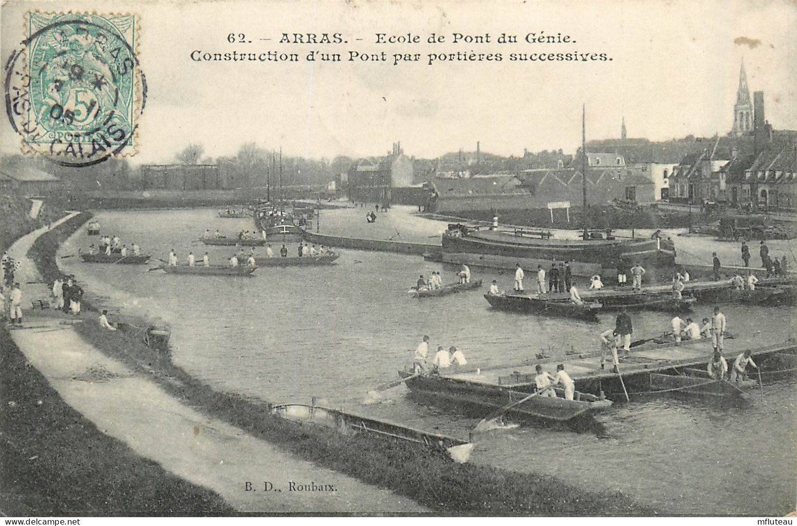 62* ARRAS  Ecole De Ponts Du Genie         RL35.0341 - Manöver