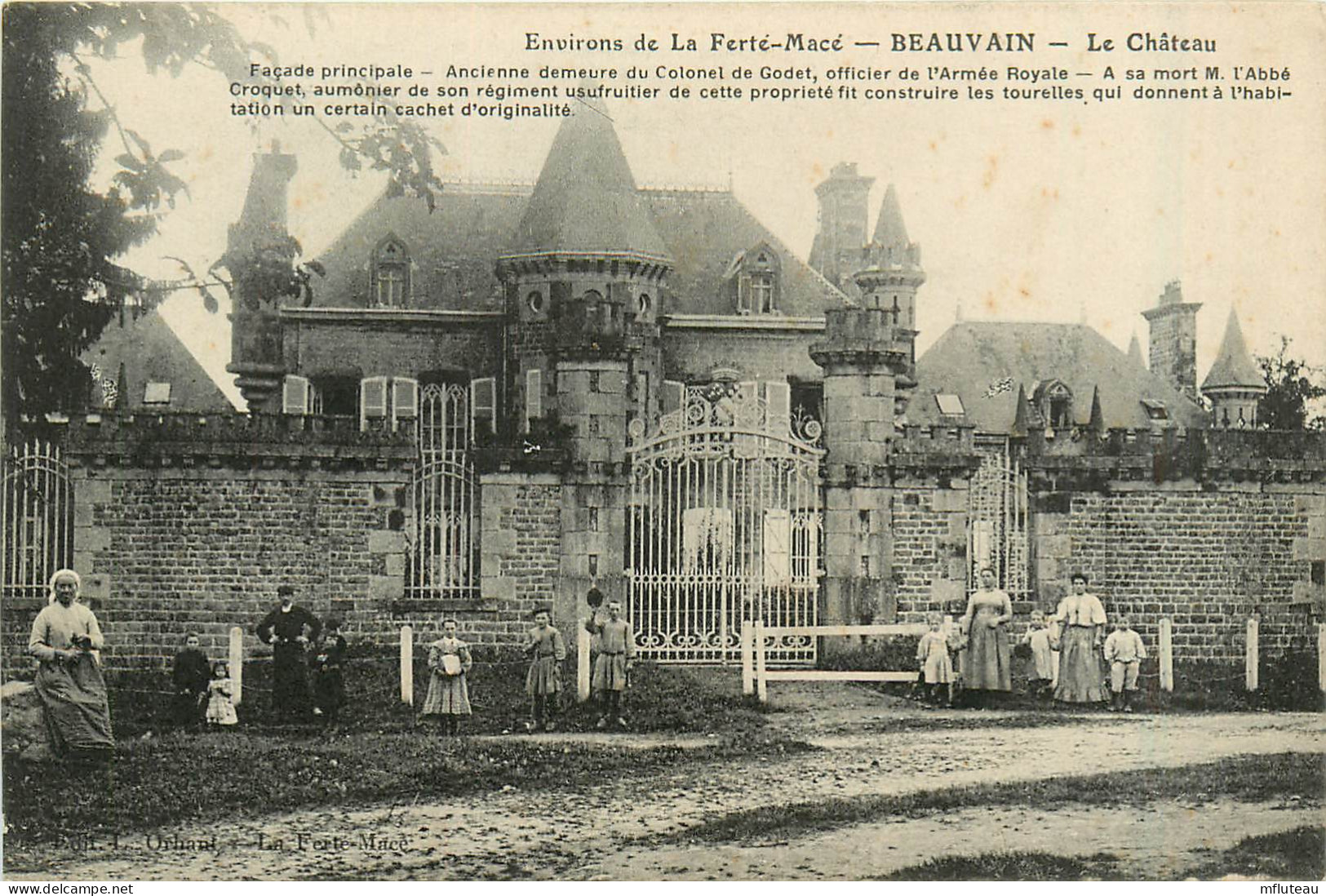61* BEAUVAIN  Le Chateau         RL35.0260 - Autres & Non Classés