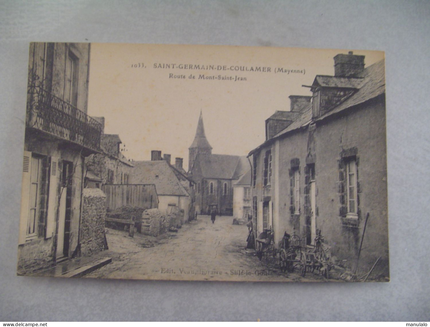 D 53 - Saint Germain De Coulamer - Route De Mont Saint Jean - Andere & Zonder Classificatie