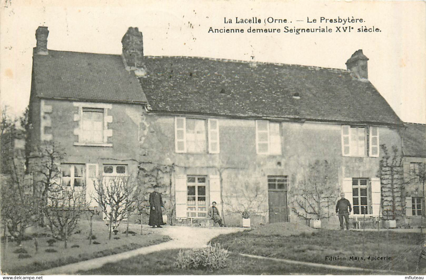 61* LA LACELLE  Le Presbytere        RL35.0185 - Autres & Non Classés