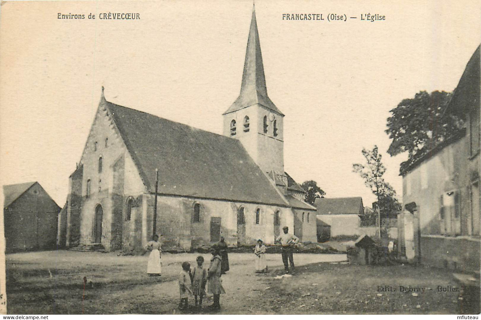 60* FRANCASTEL  L Eglise         RL35.0139 - Autres & Non Classés