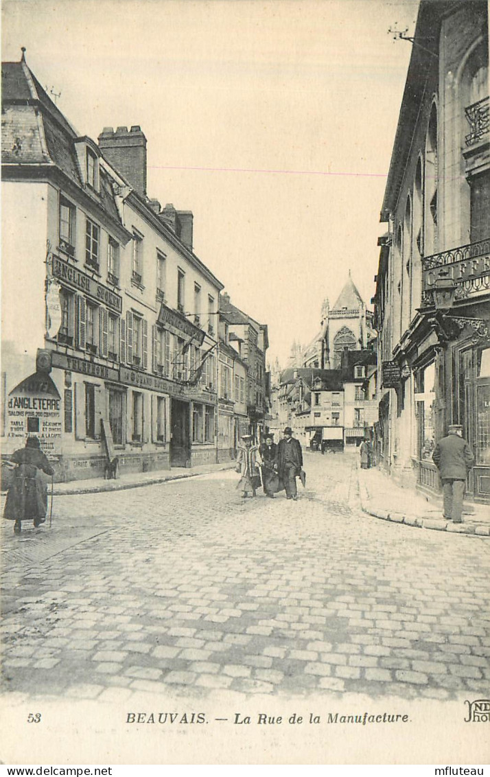 60* BEAUVAIS Rue De La Manufacture        RL35.0141 - Beauvais