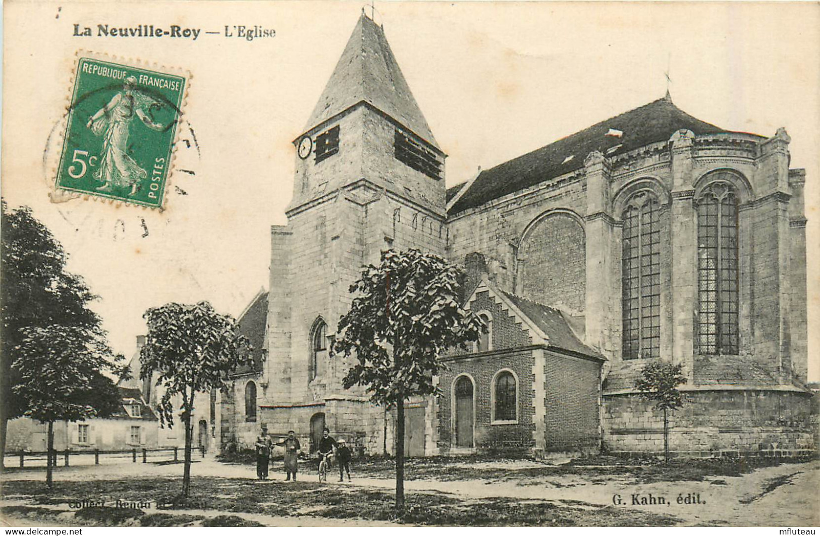 60* LA NEUVILLE ROY  L Eglise         RL35.0077 - Otros & Sin Clasificación