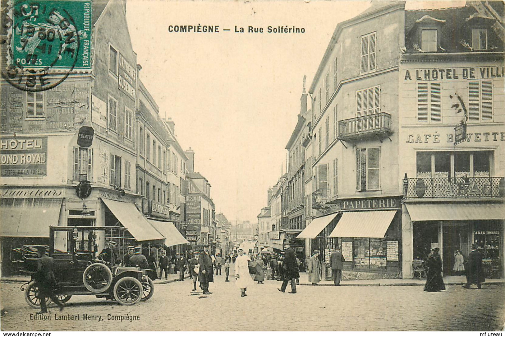 60* COMPIEGNE  La Rue Solferino         RL35.0074 - Compiegne