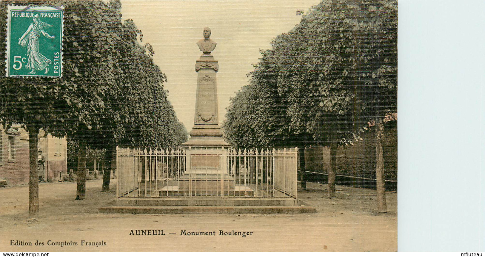 60* AUNEUIL  Monument « boulenger »        RL35.0068 - Auneuil