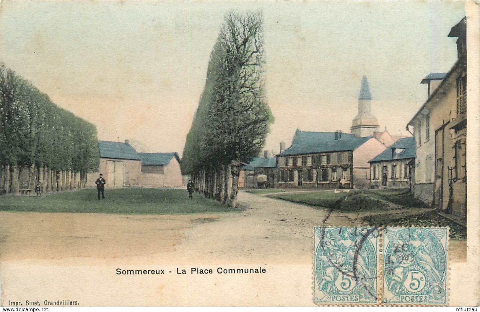 60* SOMMEREUX  Place Communale          RL35.0056 - Autres & Non Classés