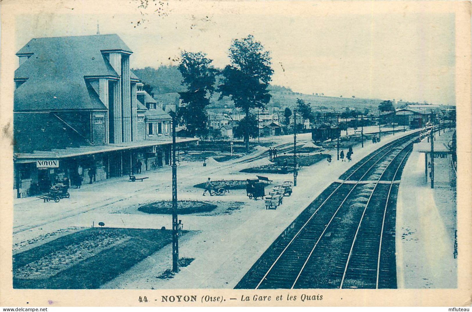 60* NOYON     La Gare Et Les Quais    RL35.0051 - Noyon