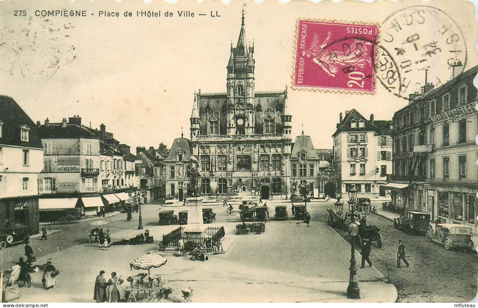 60* COMPIEGNE  Place  De L Hotel De Ville   RL35.0022 - Compiegne