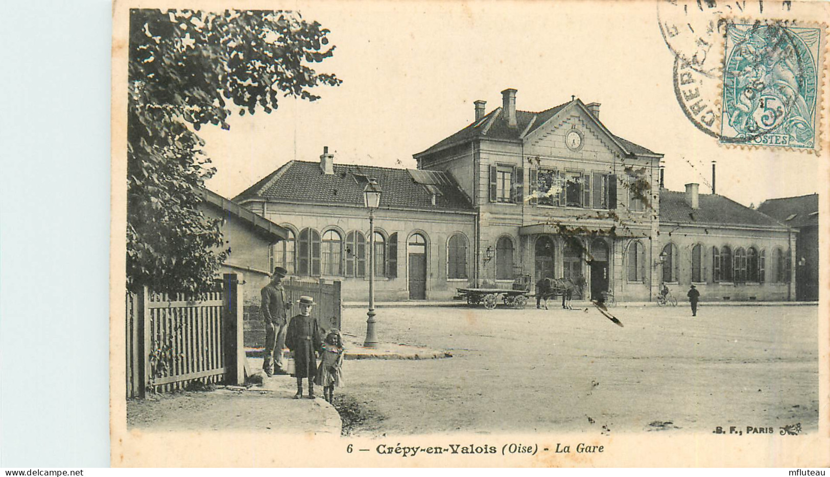 60* CREPY EN VALOIS  La Gare         RL35.0012 - Crepy En Valois