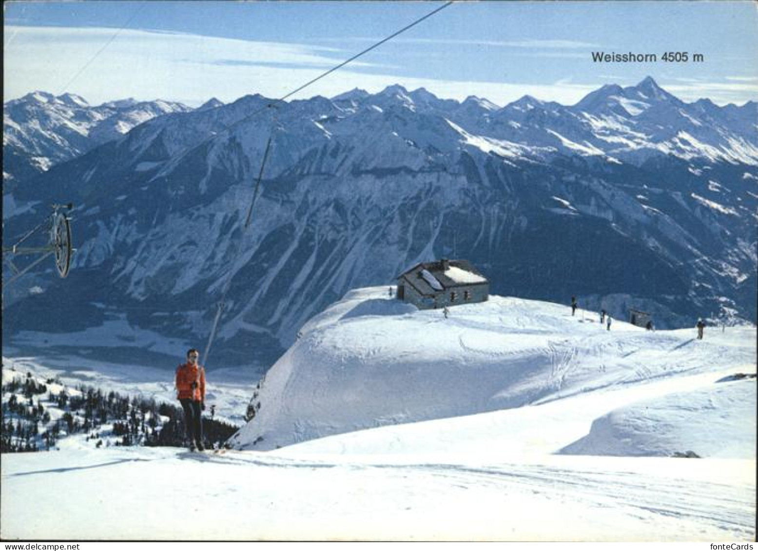 11337569 Montana Crans La Cabane Du CAS Des Violettes Randogne - Sonstige & Ohne Zuordnung