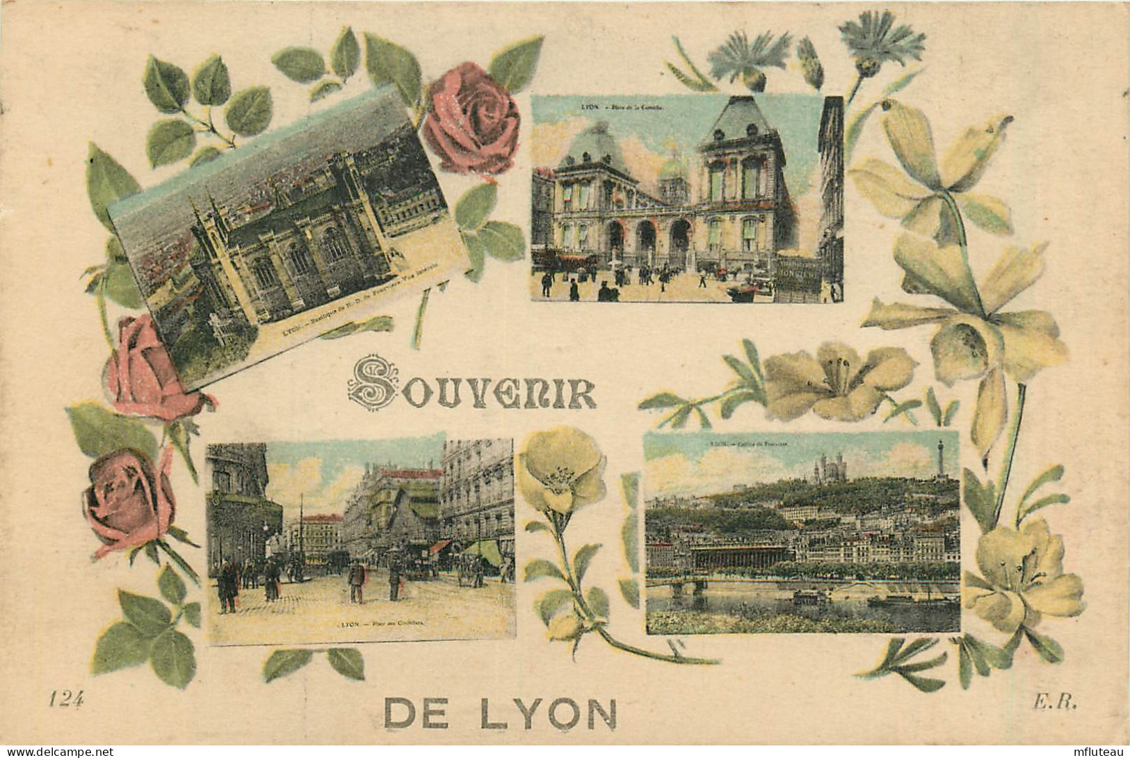 69* LYON   « souvenir »  Multi-vues        RL35.0984 - Other & Unclassified