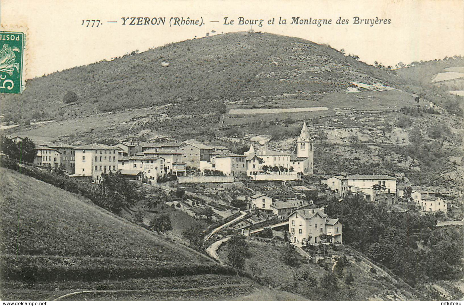 69* YZERON  Le Bourg Et La Montagne         RL35.0965 - Autres & Non Classés