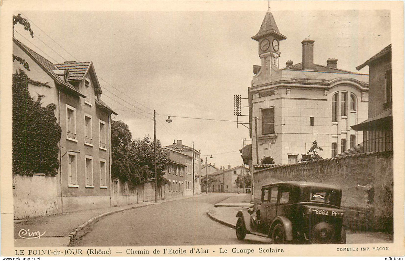 69* LE POINT DU JOUR  Chemin De L Etoile     D Alai  Groupe Scolaire      RL35.0931 - Autres & Non Classés