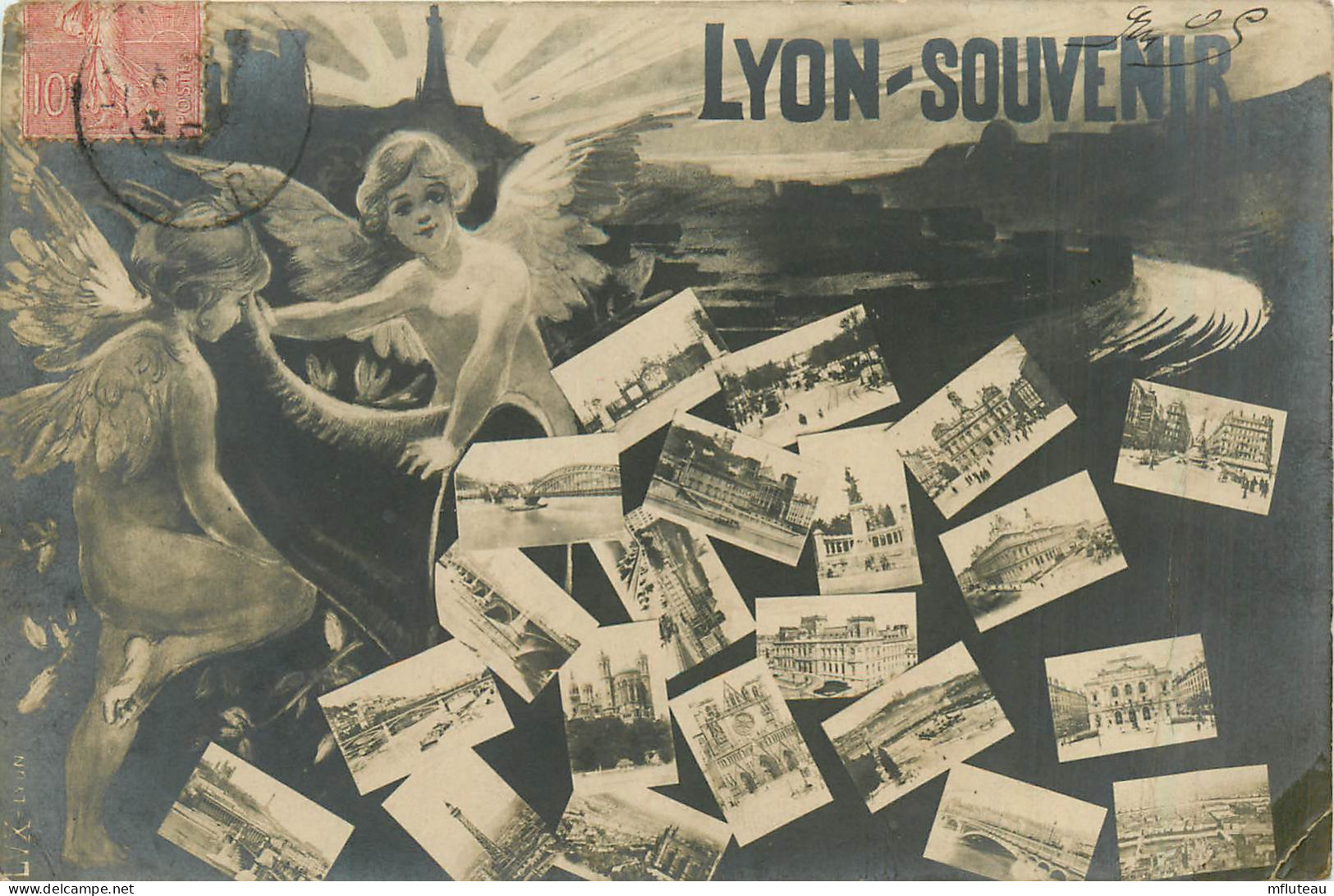69* LYON  « souvenir »  Multi-vues        RL35.0925 - Sonstige & Ohne Zuordnung