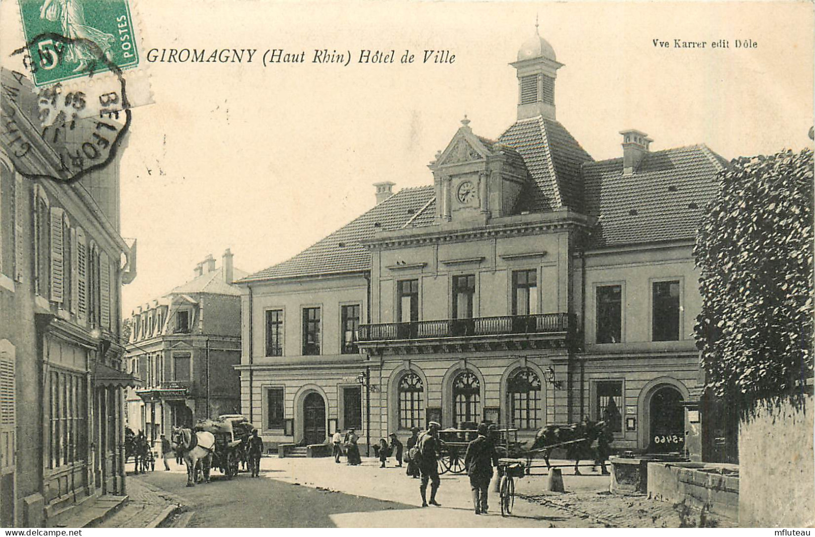 68* GIROMAGNY  Hotel De Ville        RL35.0853 - Autres & Non Classés