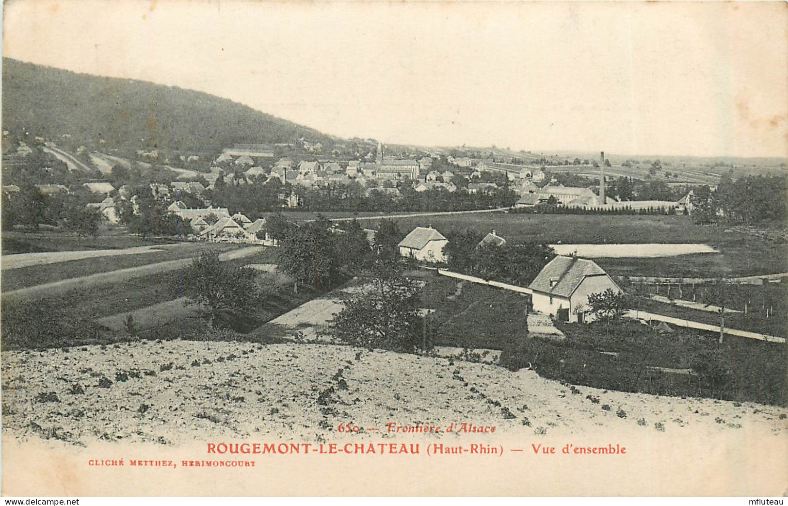 68* ROUGEMONT LE CHATEAU  Vue Generale        RL35.0851 - Autres & Non Classés