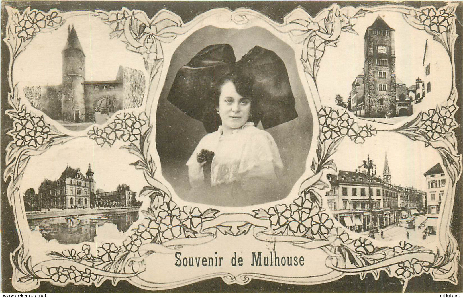 68* MULHOUSE   « souvenir »  Multi-vues        RL35.0840 - Mulhouse