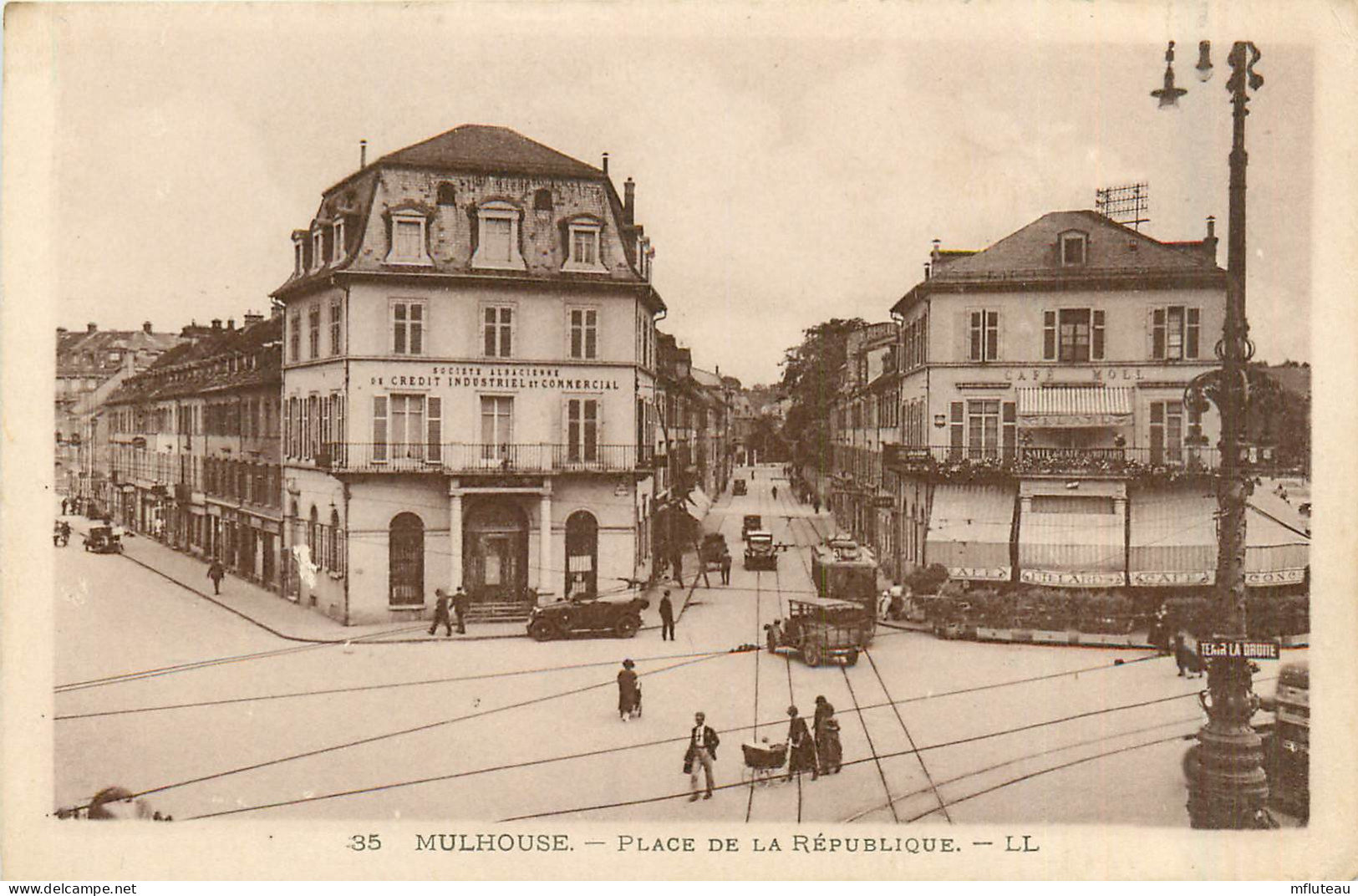 68* MULHOUSE  Place De La Republique         RL35.0827 - Mulhouse