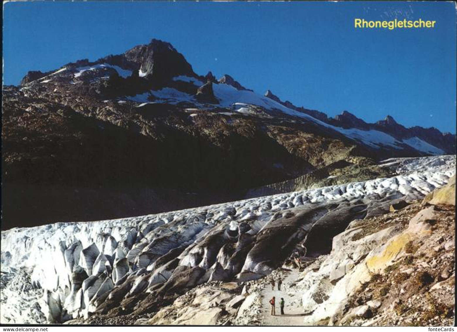 11337564 Furkapass Der Rhonegletscher Am Furkapass Furkapass - Andere & Zonder Classificatie