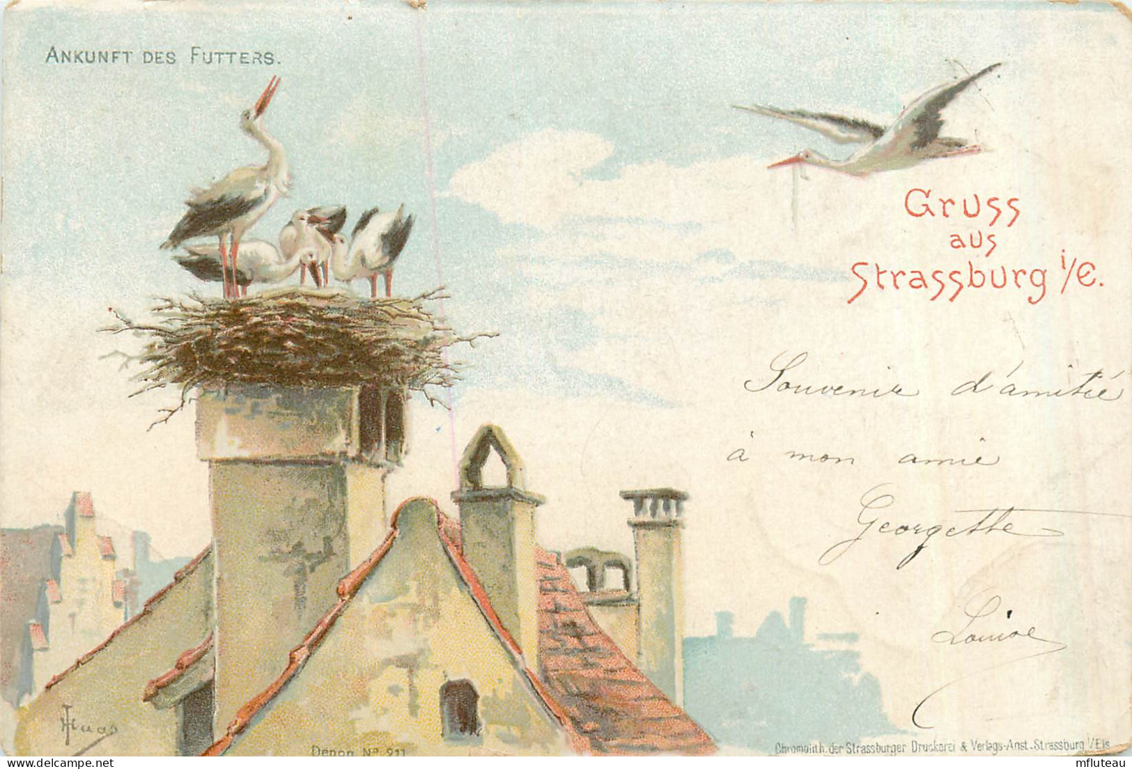 67* STRASBOURG    Cigognes «         RL35.0798 - Straatsburg