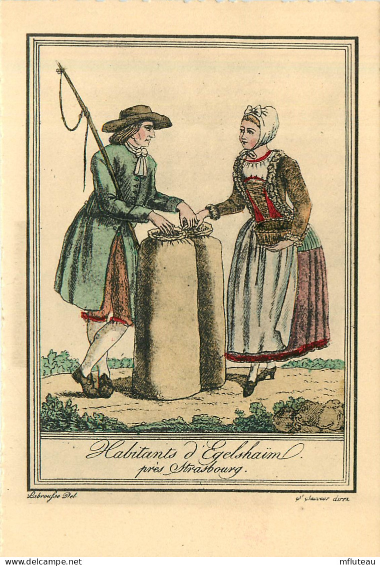 67* EGELSHEIM  Couple   (illustree)     RL35.0774 - Costumes