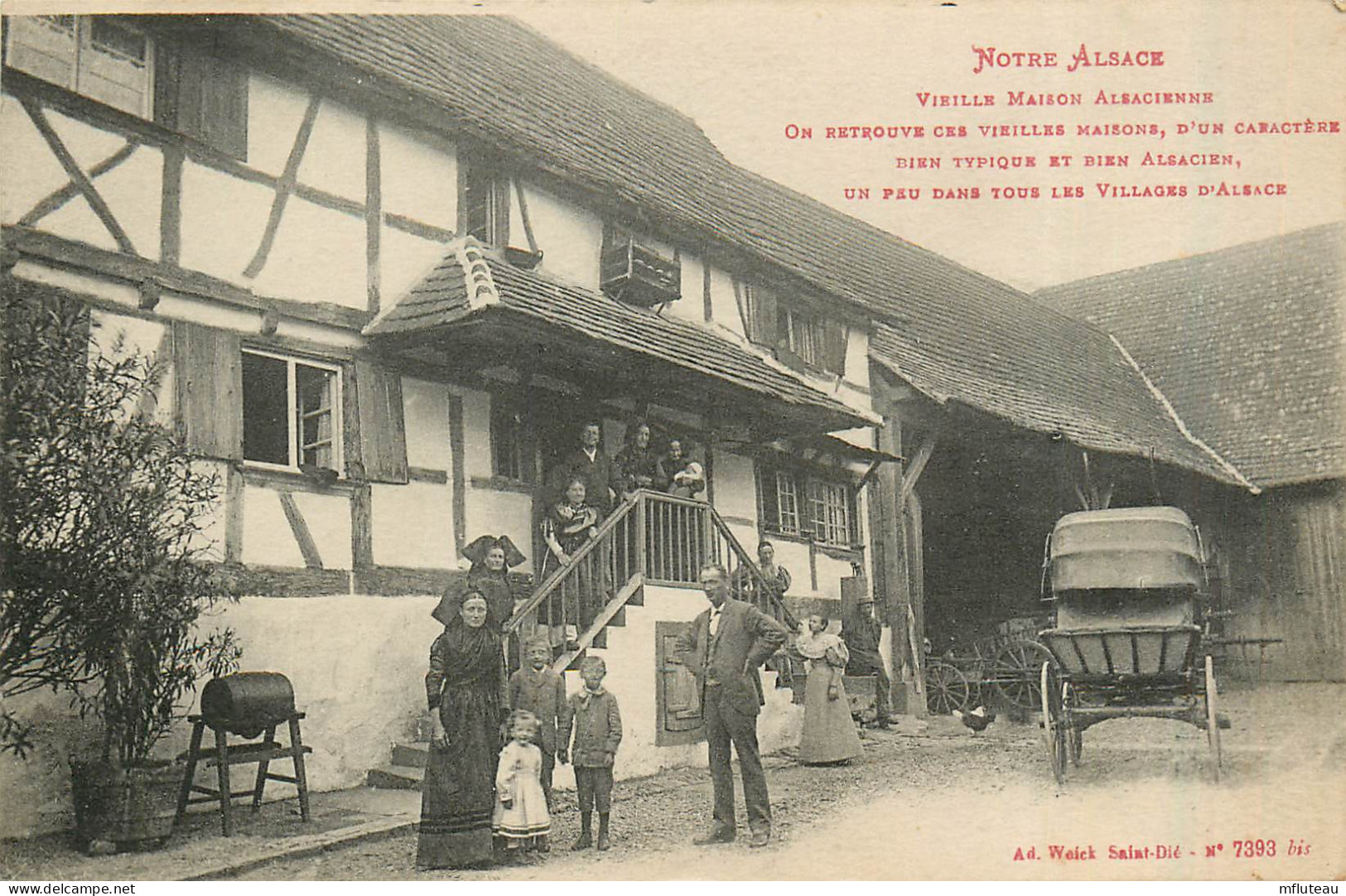 67* ALSACE  Vieille Maison Alsacienne        RL35.0768 - Andere & Zonder Classificatie