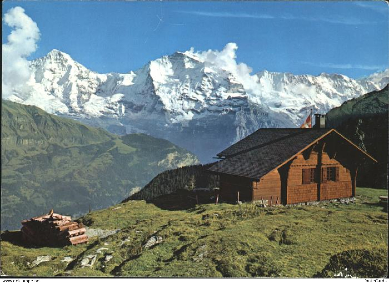 11337563 Lauterbrunnen BE Suls Lobhorn Huette Moench Jungfrau Ebnefluh Lauterbru - Other & Unclassified