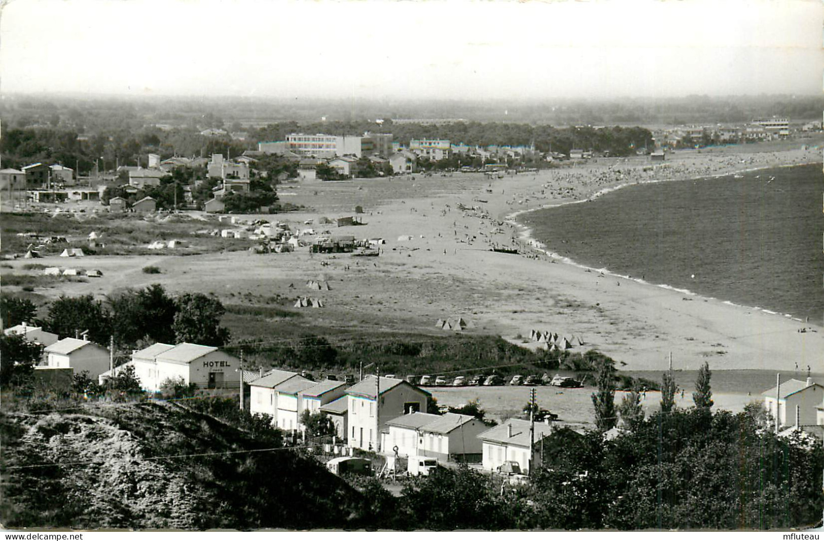 66* ARGELES S/MER  Vue Generale  De La Plage (CPSM 9x14cm)        RL35.0736 - Argeles Sur Mer